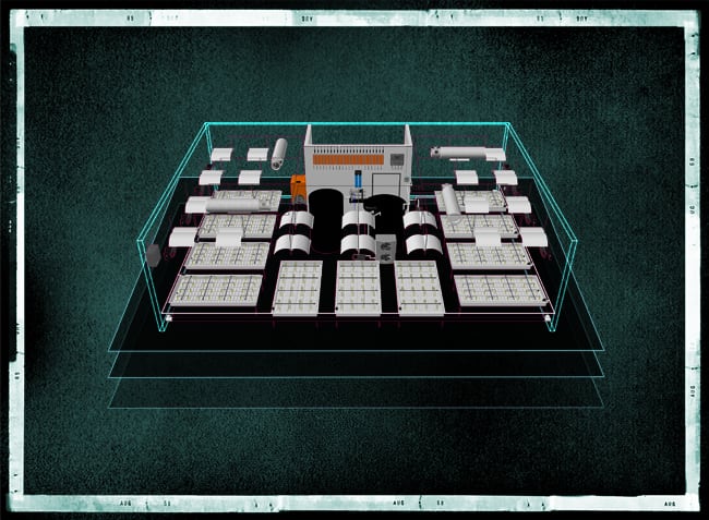 Our in-house CAD designer will plot out every nook and cranny of your grow space.